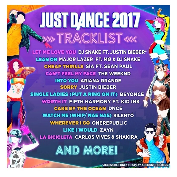 Brand New Just Dance 2017 Nintendo Wii U Game - Picture 2 of 4